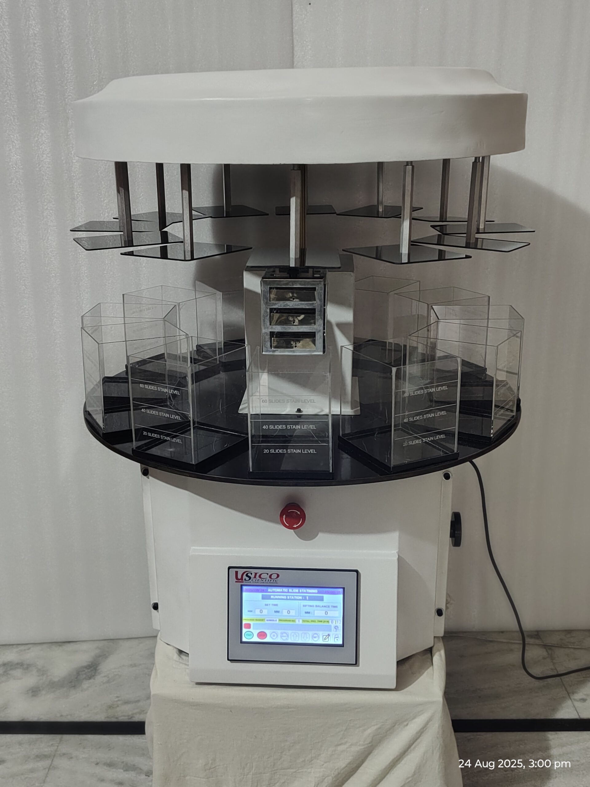 Advance slide stainer HMI based