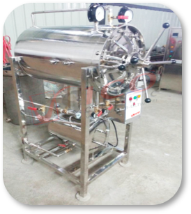 CYLINDRICAL HORIZONTAL AUTOCLAVE